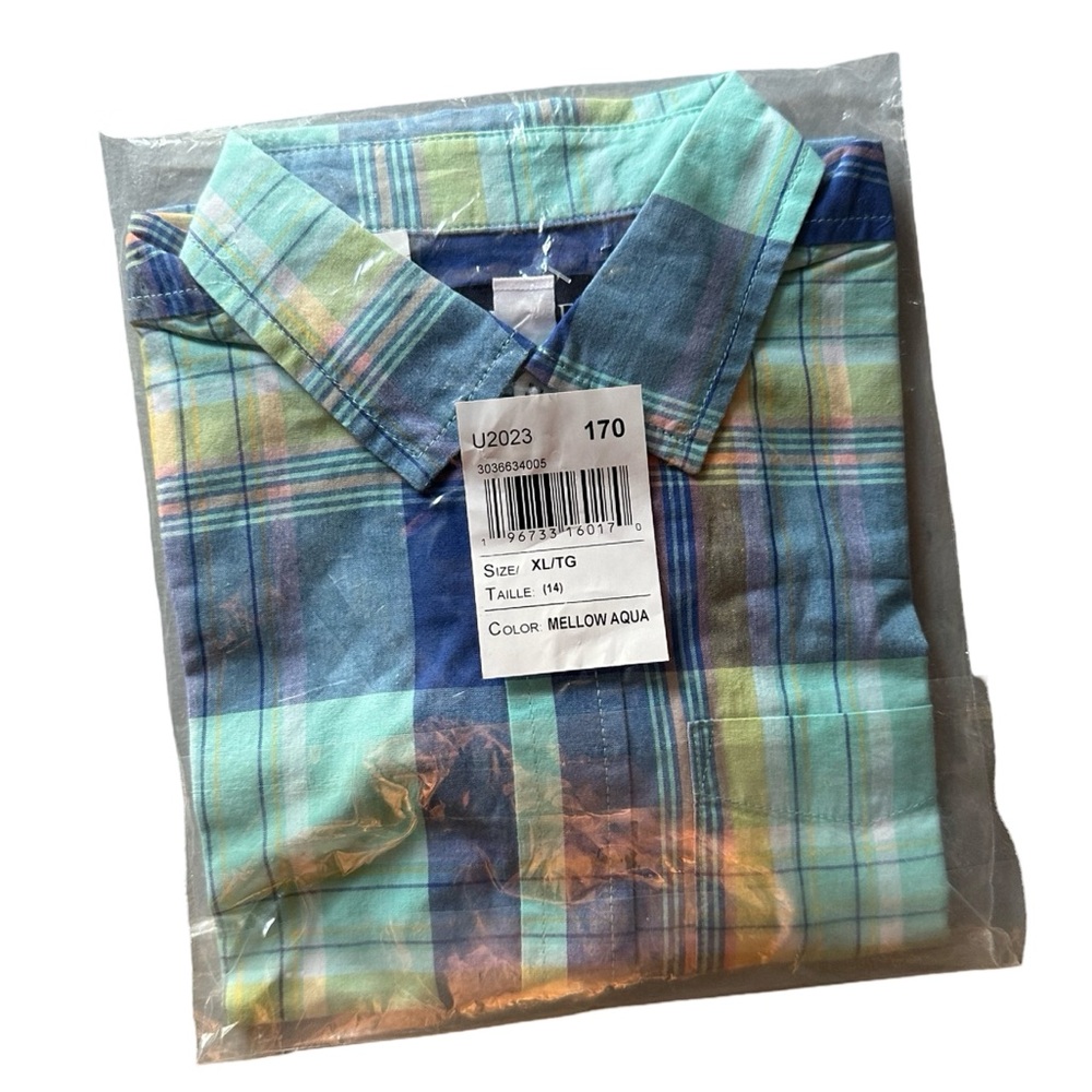 NWT Boys Children’s Place button down shirt 16 (XL)